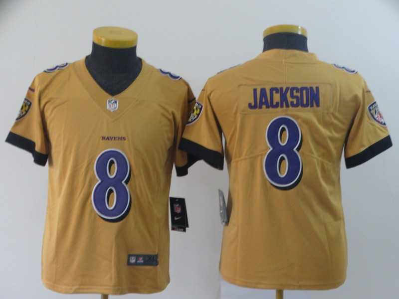 Youth Nike Ravens 8 Lamar Jackson Gold Inverted Legend Limited Jersey,We sell and wholesale Youth Nike Ravens 8 Lamar Jackson Gold Inverted Legend Limited Jersey on line form chian!